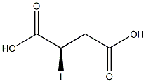 [R,(+)]-Iodosuccinic acid 구조식 이미지