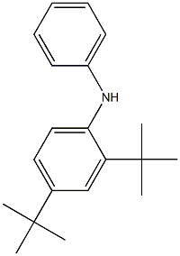 2,4-Di-tert-butylphenylphenylamine 구조식 이미지