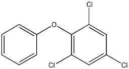 2,4,6-Trichlorodiphenyl ether Structure