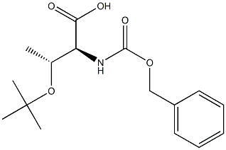 N-(Benzyloxycarbonyl)-O-tert-butyl-L-threonine Structure