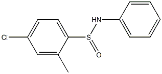 2-Methyl-N-phenyl-4-chlorobenzenesulfinamide 구조식 이미지