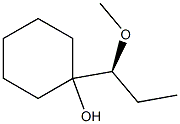 (-)-1-[(S)-1-Methoxypropyl]cyclohexanol 구조식 이미지