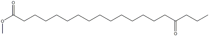 16-Oxononadecanoic acid methyl ester 구조식 이미지