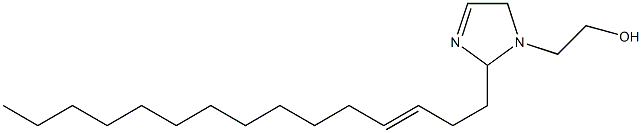 2-(3-Pentadecenyl)-3-imidazoline-1-ethanol 구조식 이미지