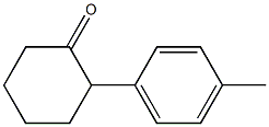 2-p-Tolylcyclohexanone Structure