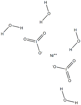 Nickel diiodate tetrahydrate 구조식 이미지