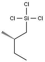 [(S)-2-Methylbutyl]trichlorosilane 구조식 이미지