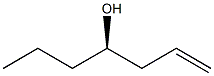 (R)-1-Hepten-4-ol 구조식 이미지