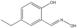 4-Ethyl-2-[(hydroxyimino)methyl]phenol 구조식 이미지