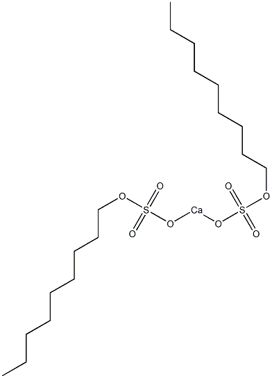 Bis(nonyloxysulfonyloxy)calcium Structure