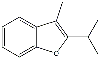 2-Isopropyl-3-methylbenzofuran Structure