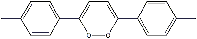 3,6-Bis(4-methylphenyl)-1,2-dioxin Structure