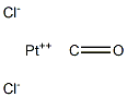 Platinum carbonyl dichloride Structure