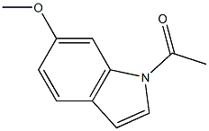 1-Acetyl-6-methoxy-1H-indole Structure