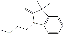 1-(2-Methoxyethyl)-3,3-dimethyl-2-methyleneindoline Structure