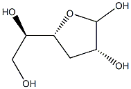 3-Deoxy-D-xylo-hexofuranose 구조식 이미지