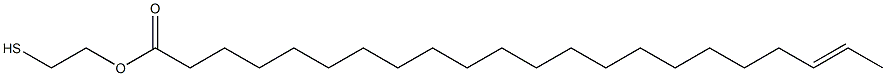 20-Docosenoic acid 2-mercaptoethyl ester Structure