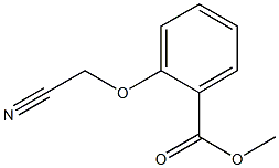 2-Cyanomethoxybenzoic acid methyl ester Structure