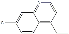 4-Ethyl-7-chloroquinoline Structure