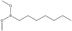 Heptylboronic acid dimethyl ester Structure