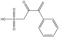 2-Phenylsulfo-1-buten-3-one 구조식 이미지