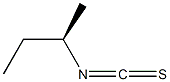 [R,(-)]-sec-Butyl isothiocyanate Structure