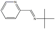 2-(tert-Butyliminomethyl)pyridine Structure