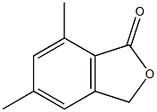 5,7-Dimethylphthalide 구조식 이미지