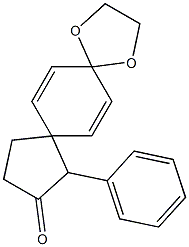9-Phenyl-1,4-dioxadispiro[4.2.4.2]tetradeca-6,13-dien-10-one Structure