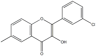 5'-Chloro-6-methylflavonol 구조식 이미지