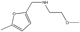 N-[(5-Methylfuran-2-yl)methyl]-2-methoxyethanamine 구조식 이미지