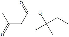 Acetoacetic acid 1,1-dimethylpropyl ester 구조식 이미지