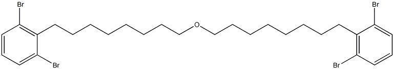 2,6-Dibromophenyloctyl ether 구조식 이미지