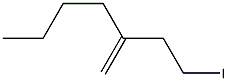 3-Methylene-1-iodoheptane Structure