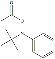 N-tert-Butyl-N-acetoxyaniline Structure