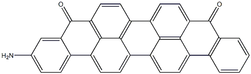 3-Aminoanthra[9,1,2-cde]benzo[rst]pentaphene-5,10-dione 구조식 이미지