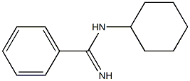 N1-Cyclohexylbenzamidine Structure