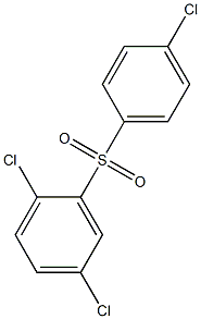 2,5-Dichlorophenyl 4-chlorophenyl sulfone 구조식 이미지