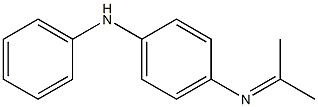 N-Phenyl-N'-isopropylidene-1,4-benzenediamine 구조식 이미지