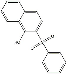 2-Phenylsulfonyl-1-naphthol 구조식 이미지