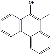 10-Methylphenanthren-9-ol 구조식 이미지