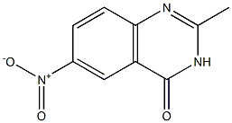 2-Methyl-6-nitroquinazolin-4(3H)-one 구조식 이미지