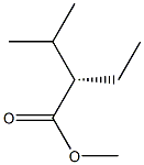 [S,(+)]-2-Isopropylbutyric acid methyl ester 구조식 이미지