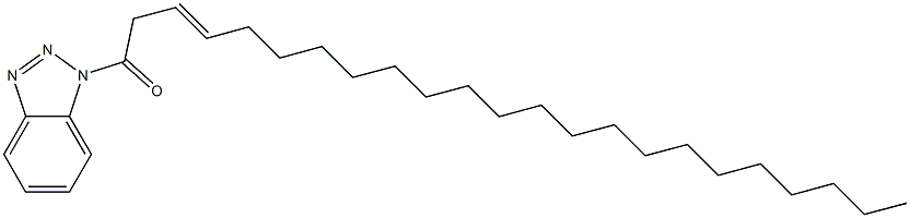 1-(1-Oxo-3-tricosenyl)-1H-benzotriazole 구조식 이미지