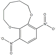 8,11-Dinitro-3,4,5,6-tetrahydro-2H-1,7-benzodioxonin Structure