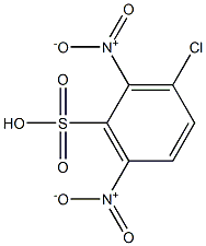 3-Chloro-2,6-dinitrobenzenesulfonic acid Structure