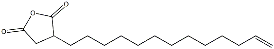 2-(12-Tridecenyl)succinic anhydride Structure