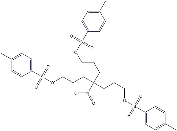 4-Nitro-4-[3-(tosyloxy)propyl]-1,7-bis(tosyloxy)heptane Structure