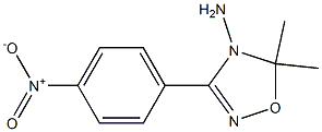 3-(4-Nitrophenyl)-5,5-dimethyl-1,2,4-oxadiazol-4(5H)-amine Structure