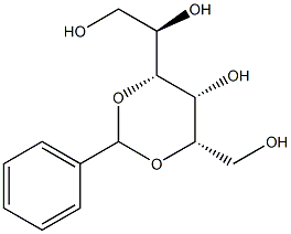 2-O,4-O-Benzylidene-D-glucitol Structure